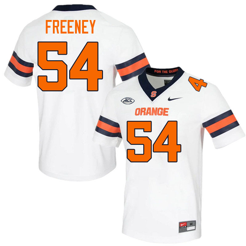 #54 Dwight Freeney Syracuse Orange Jerseys,Syracuse University Football Uniforms,Apparels-White